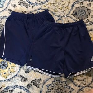 Two pack adidas shorts
